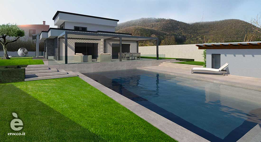 swimming pool villa