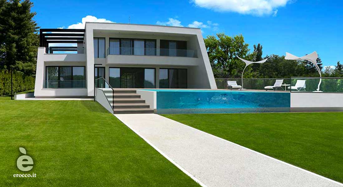 swimming pool contemporary villa