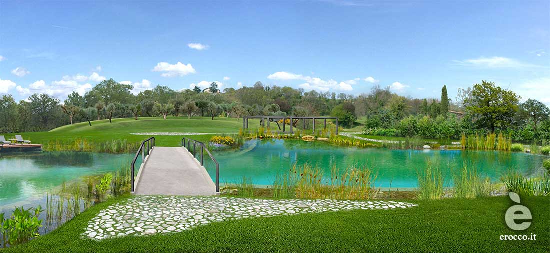 realizzazione giardino lago di Garda
